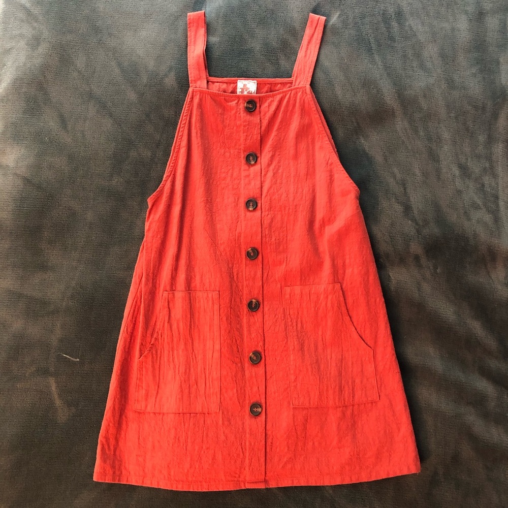 Burnt Orange Mini Dress